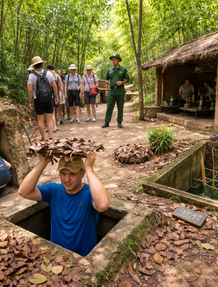 Cu Chi Tunnels