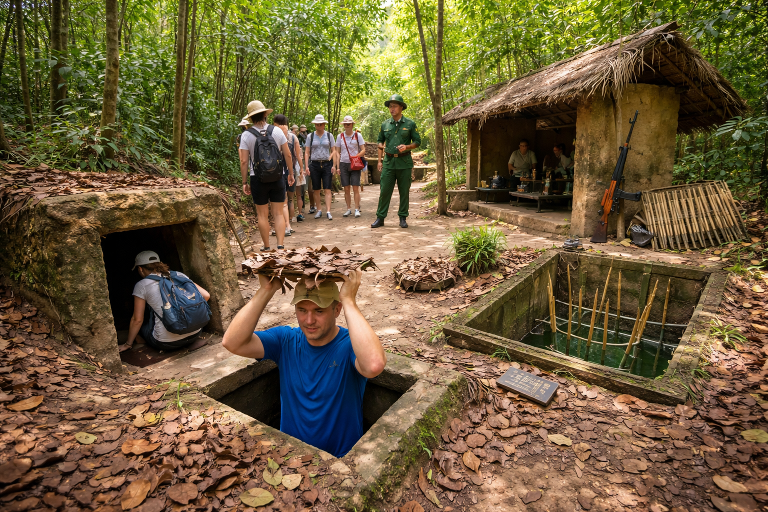 Cu Chi Tunnels