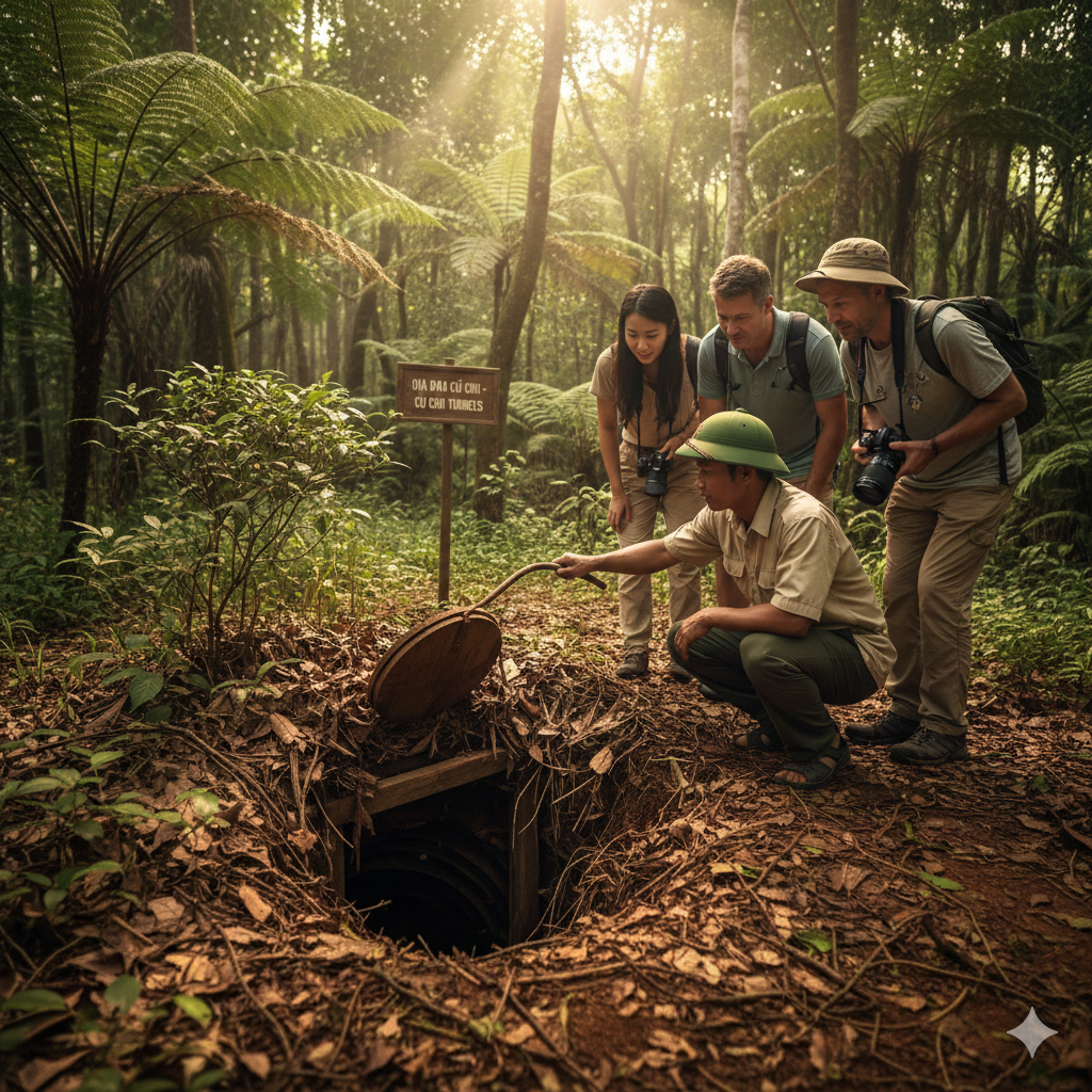 Cu Chi Tunnels Tour
