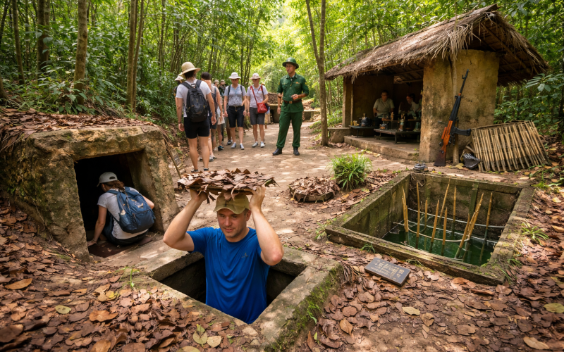 Cu Chi Tunnels