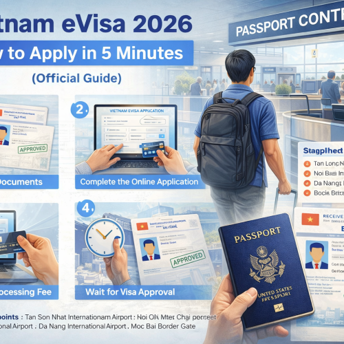 Vietnam e-visa approval online in 5 minutes for international travelers