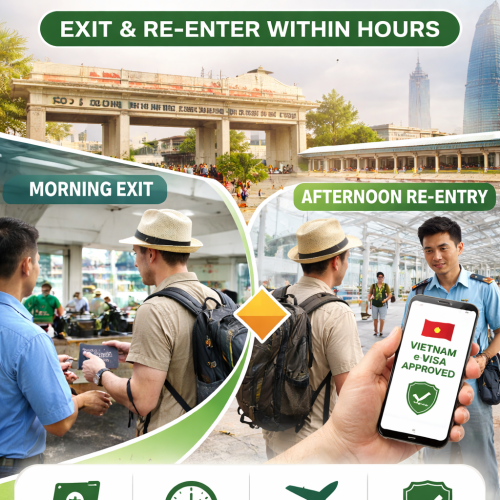 Same-Day Vietnam eVisa Service: Exit & Re-Enter Within Hours