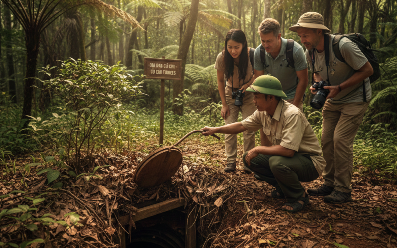 Cu Chi Tunnels Tour